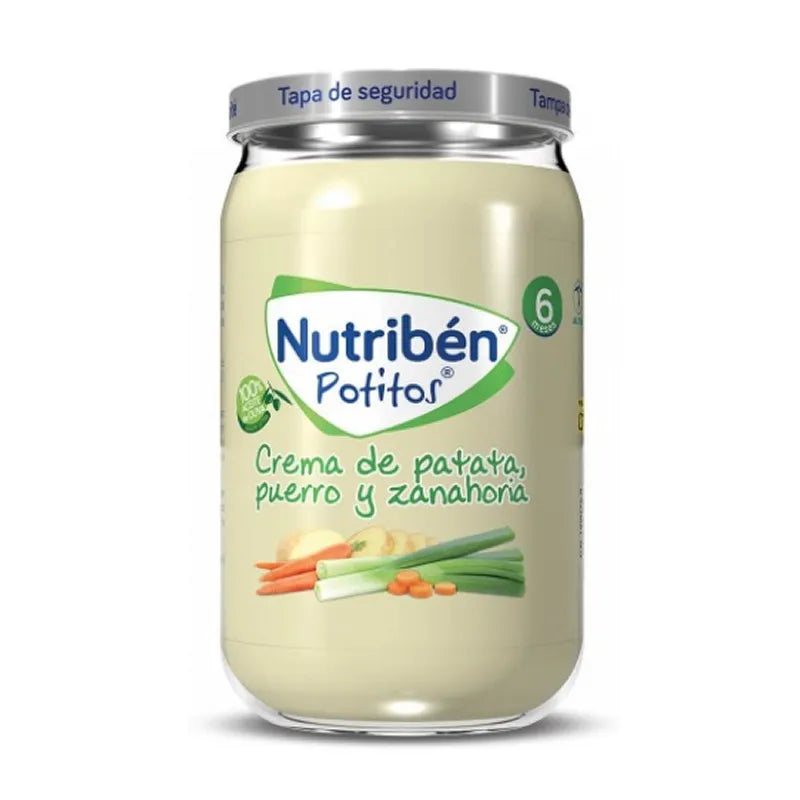 Nutribén Potato, Leek &amp; Carrot Cream Jar 235 g