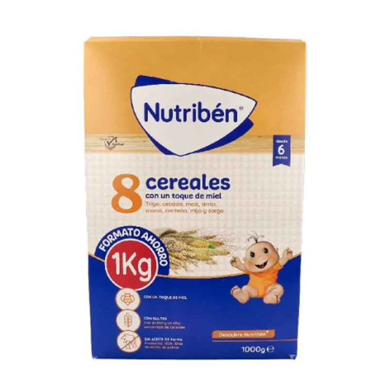 Céréales Nutribén 8 au miel 1 kg