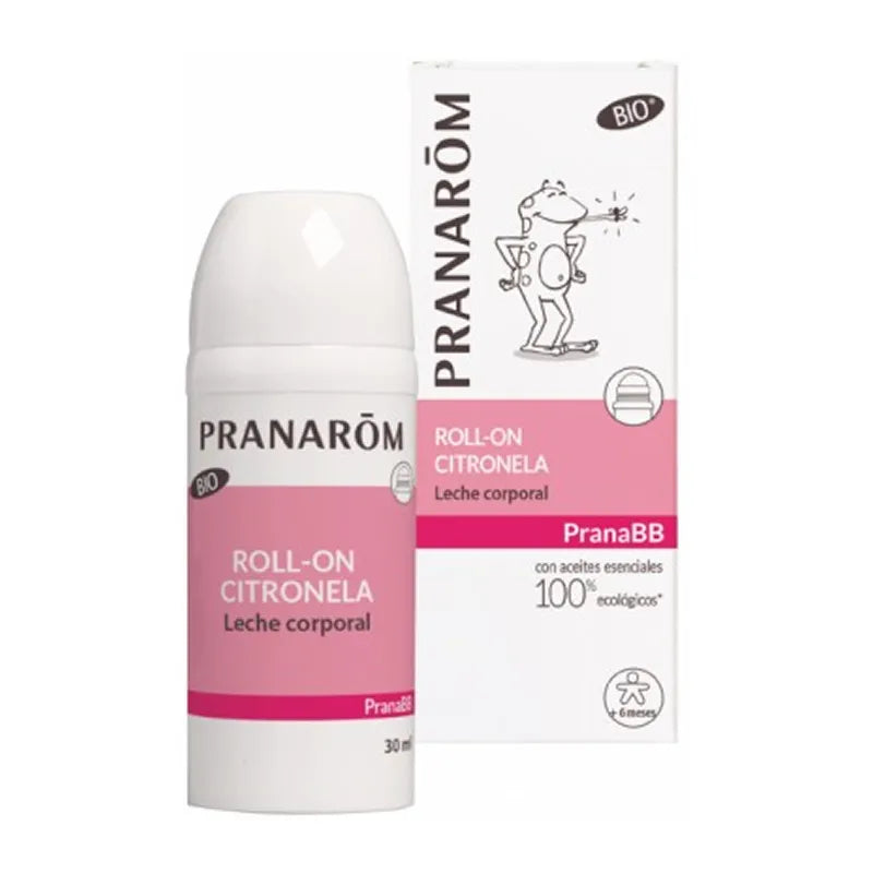 Pranarom Baby Roll-On with Lemongrass 30 ml