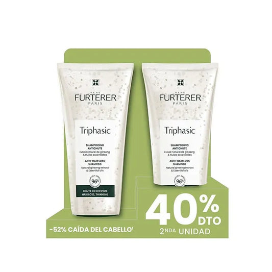 René Furterer Triphasic Anti-Hair Loss Shampoo 2x200ml