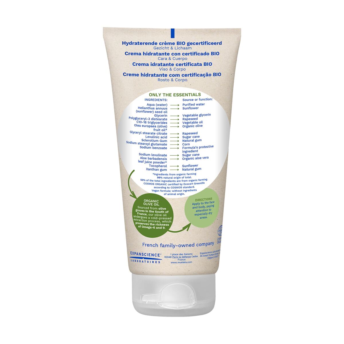 Crema Corpo Idratante Mustela BIO MUSTELA
