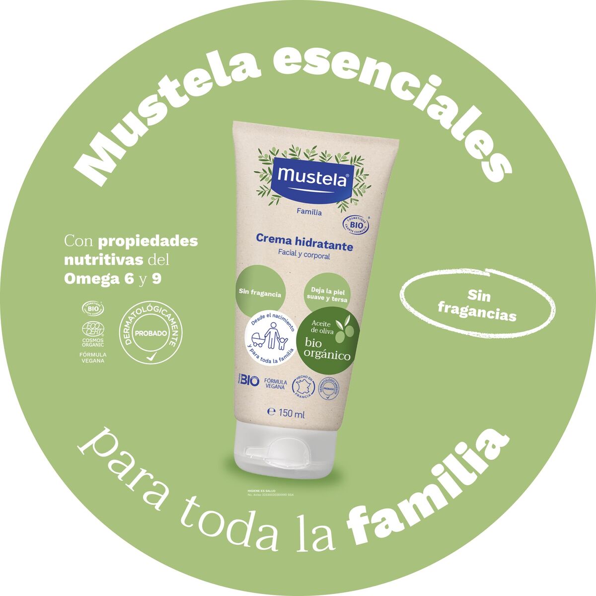 Crema Corpo Idratante Mustela BIO MUSTELA