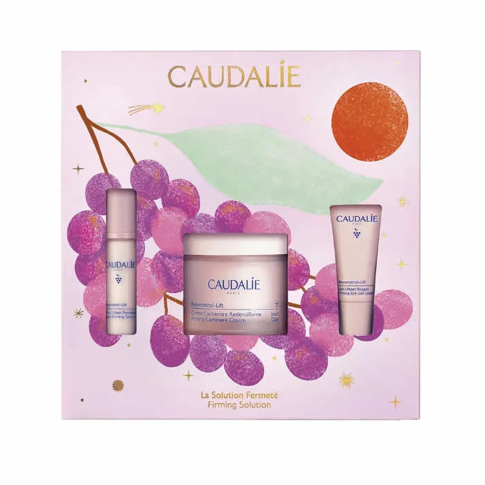 Caudalie Resveratrol-Lift Cashmere Cream 50ml Set 3 Pieces