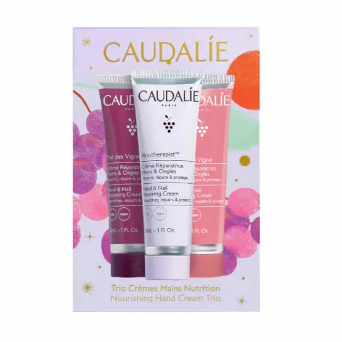 Caudalie Nourishing Hand Cream Trio Set 3 Pieces