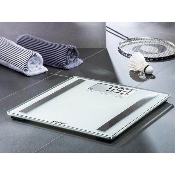 Soehnle Shape Sense Control 200 Bilancia pesapersone elettronica Quadrato Bianco