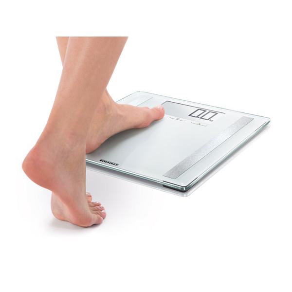 Soehnle Shape Sense Control 200 Bilancia pesapersone elettronica Quadrato Bianco