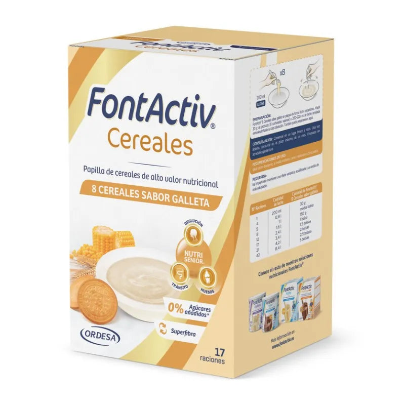 FontActiv 8 Cereals And Biscuit 500g