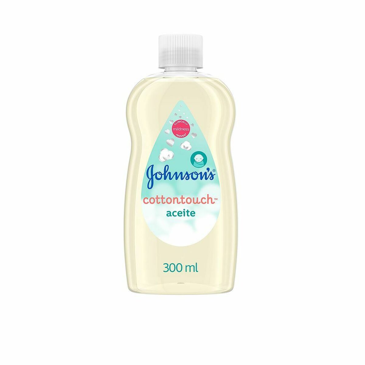Olio Corpo Idratante Per Bambini Johnson's 9460900 Cotone Neonato 300 ml
