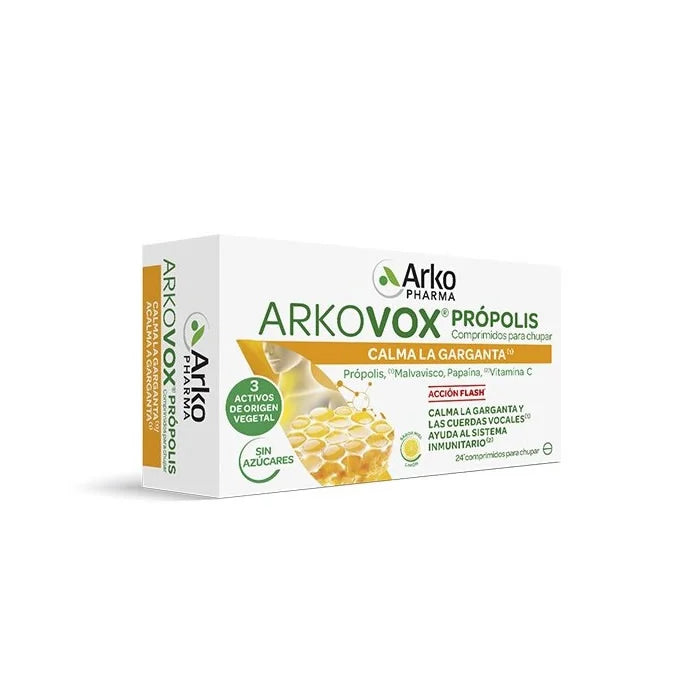 Arkopharma Arkovox Propolis + Vitamin C 24 Tablets