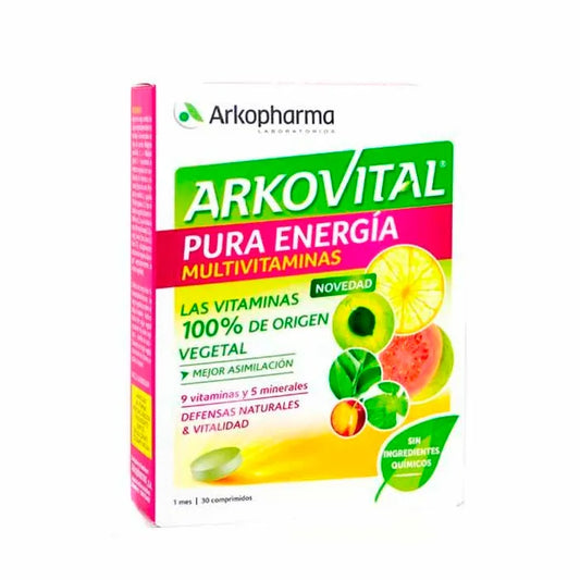 Arkopharma Arkovital Pure Multivitamines 30 comprimés