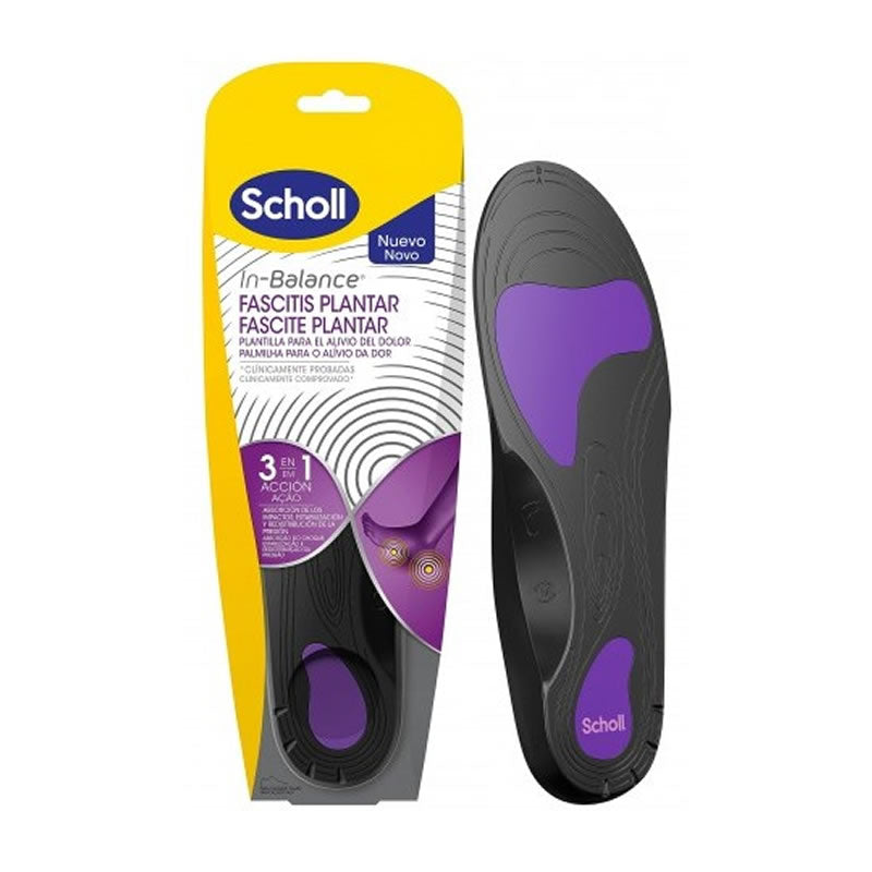 Semelles orthopédiques Dr. Scholl In-Balance pour fasciite plantaire, taille M