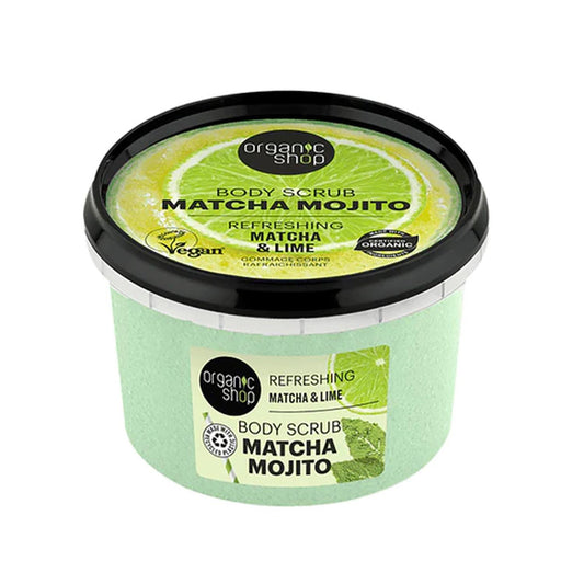 Organic Shop Refreshing Exfoliating Corporal Matcha Mojito 450ml