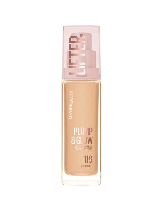 Maybelline Lifter Plump y Glow Base 118 30ml