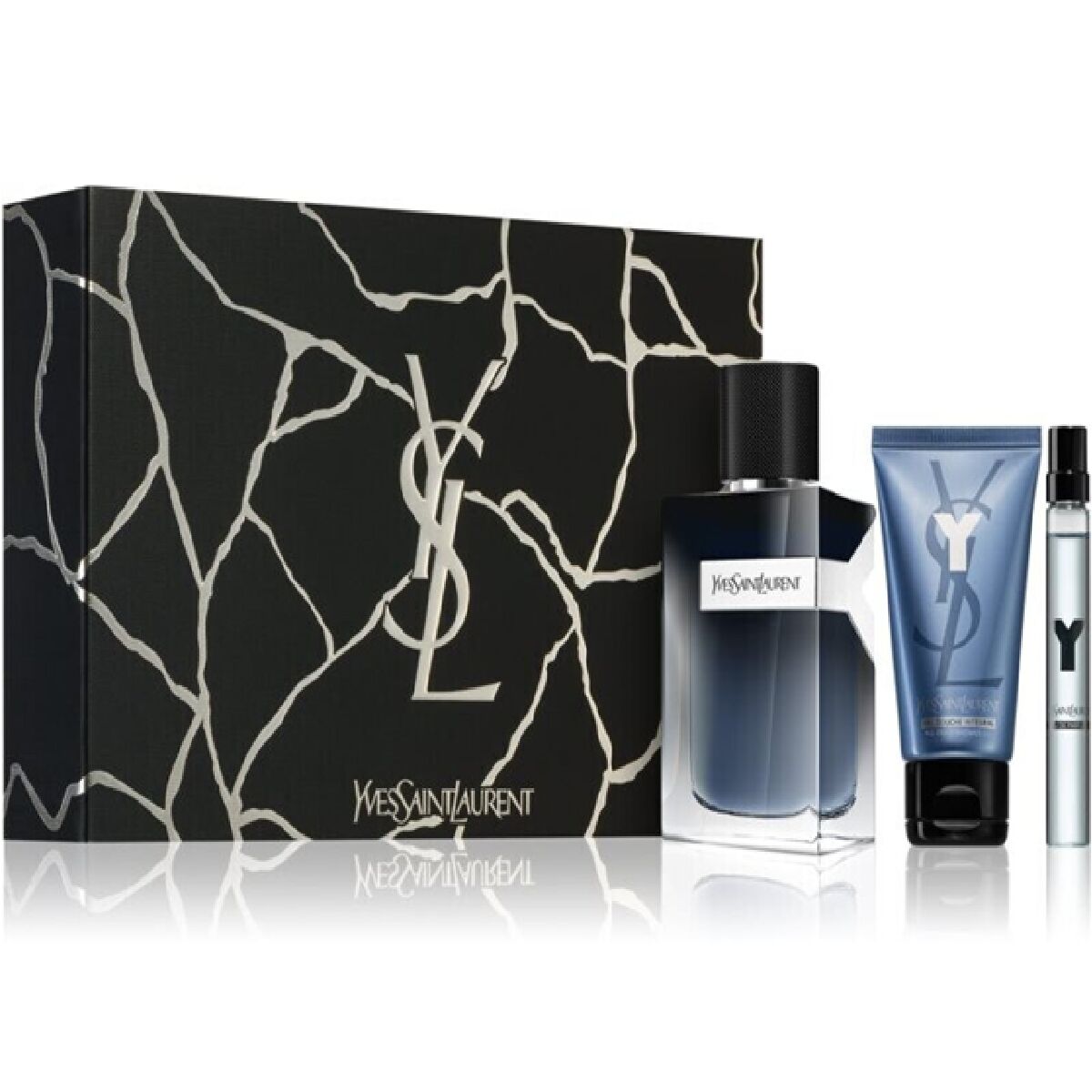 Cofanetto Profumo Uomo YSL Y EDP 3 Pezzi