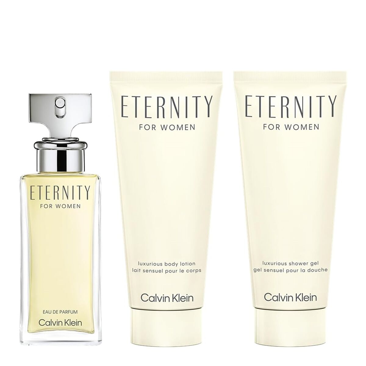 Cofanetto Profumo Donna Calvin Klein Eternity for Women 3 Pezzi