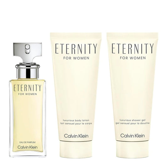 Cofanetto Profumo Donna Calvin Klein Eternity for Women 3 Pezzi