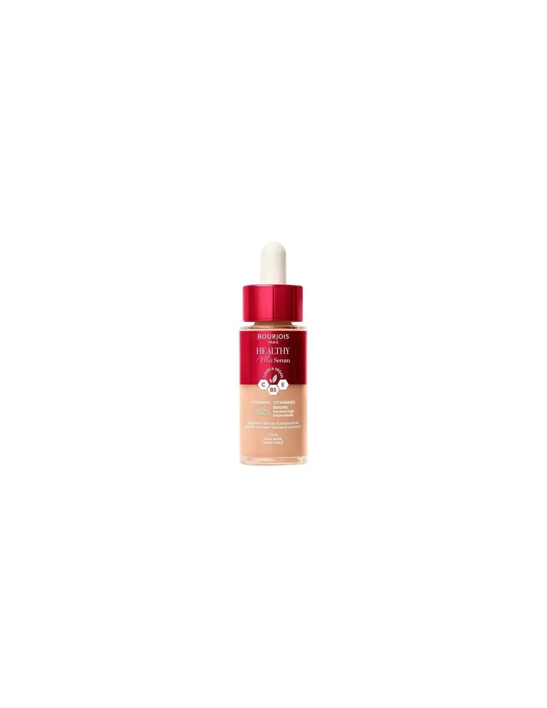Bourjois Healthy Mix Serum Foundation 55n-Deep Beige 30ml