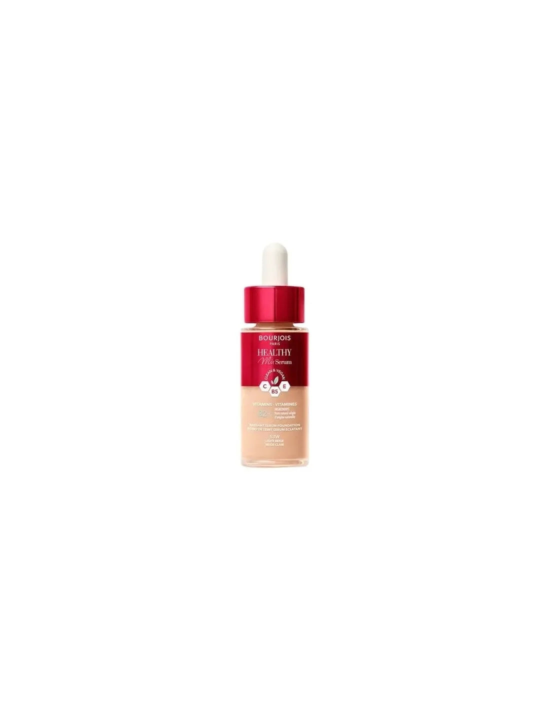Bourjois Healthy Mix Serum Foundation 53w-Light Beige 30ml
