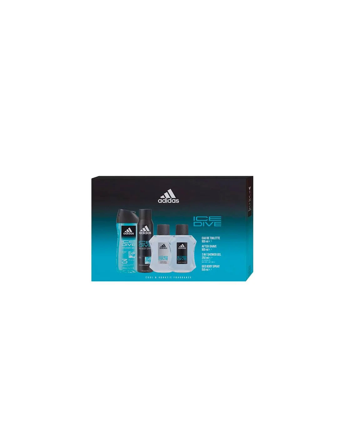 Est Adidas Ice Dive Edt 100g L 250ml After Shave Bs 150ml