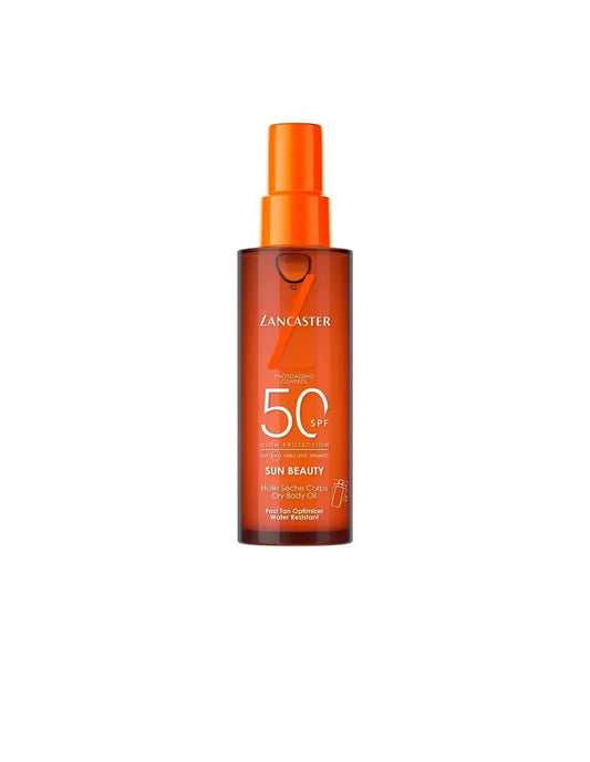 Huile sèche satinée Lancaster Sun Body Ultra Bronzante Sun Beauty SPF50