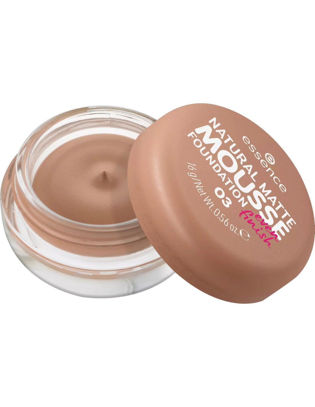 Essence Cosmetics Fond de Teint Mat Naturel En Mousse 03 16g
