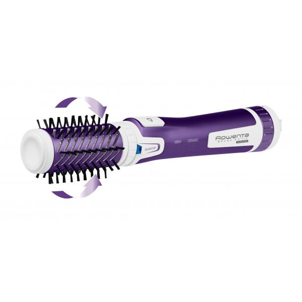 Rowenta CF9530 messa in piega Spazzola ad aria calda Vapore Porpora, Bianco 1,8 m 1000 W