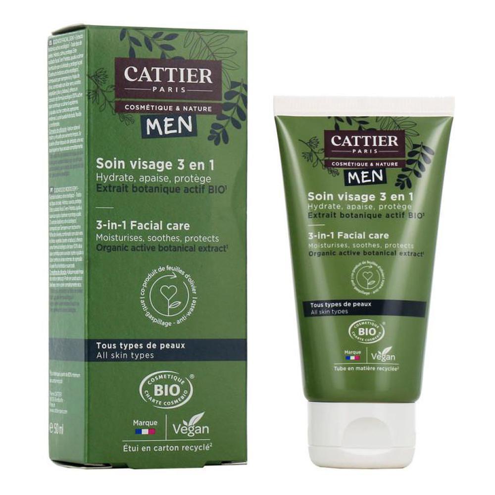 Cattier Paris Cattier Homme 3-in-1 Facial Care 50ml