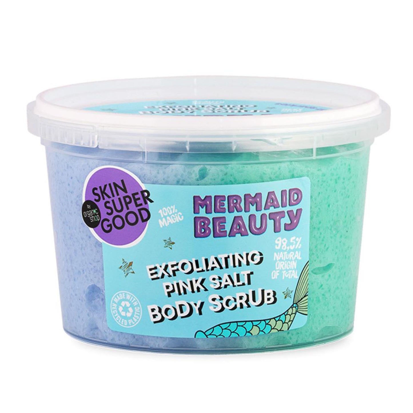 Organic Shop Mermaid Beauty Exfoliating Corporal Pink Salt 250ml