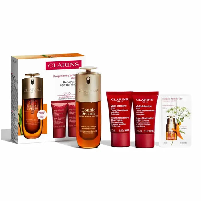 Clarins Double Serum 50ml Set 4 Pieces