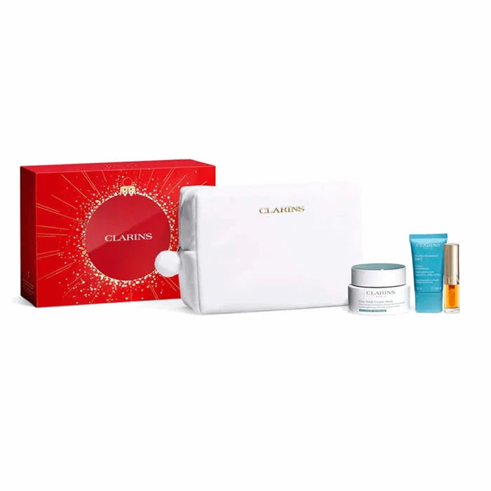 Clarins Cryo-Flash Cream Mask 75ml Set 3 Pieces