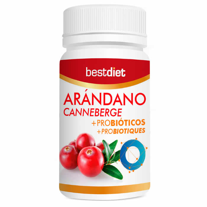 Best Diet Arándano Canneberge+Probióticos 30 Caps