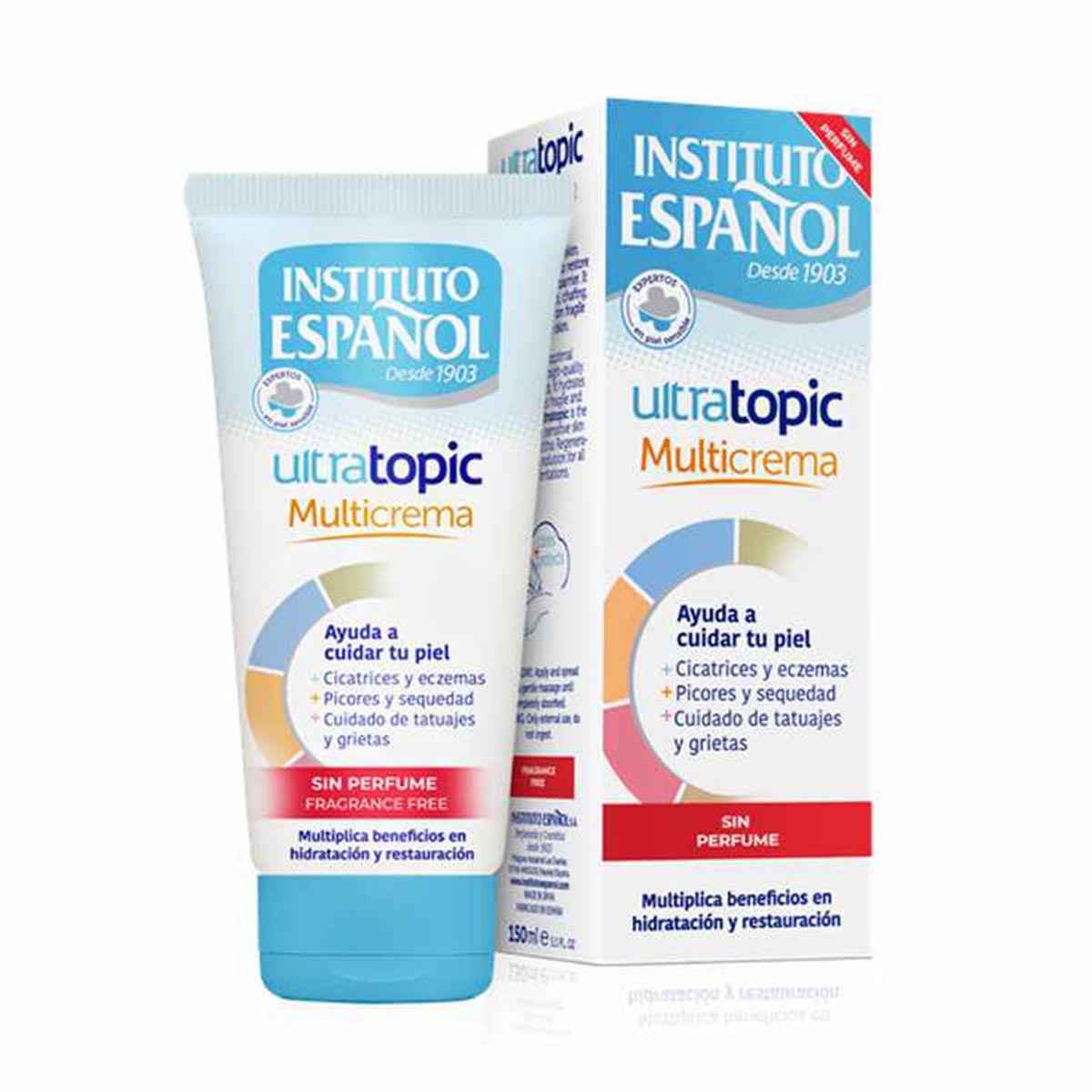 Instituto Espaol Ultratopic Multi-Crema Sin Perfume 150ml