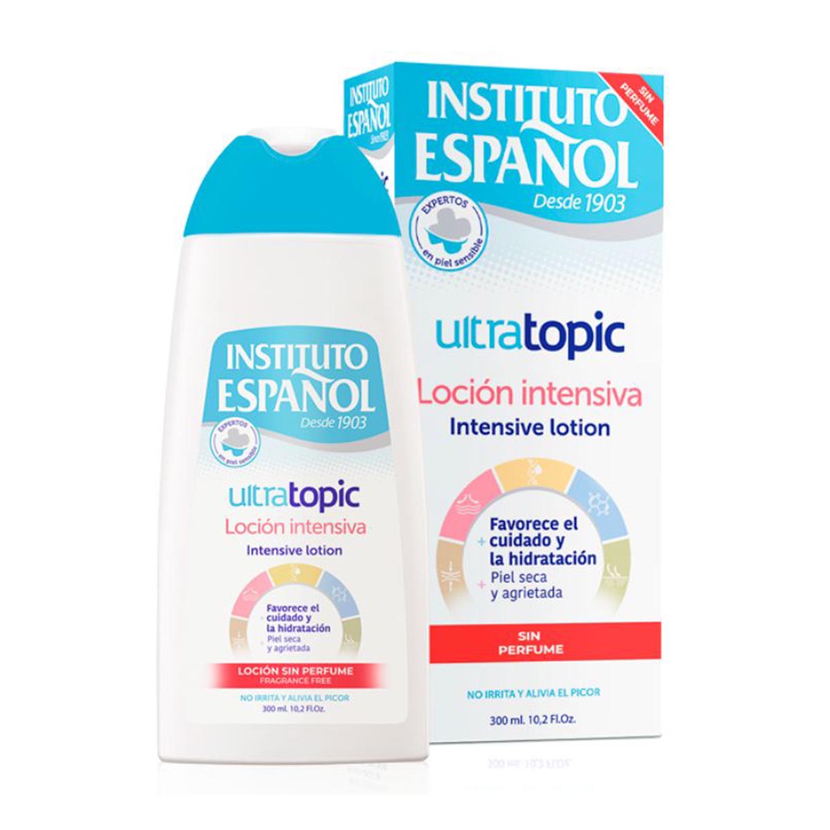 Instituto Espaol Ultratopic Locion Intensiva Sin Perfume 300ml