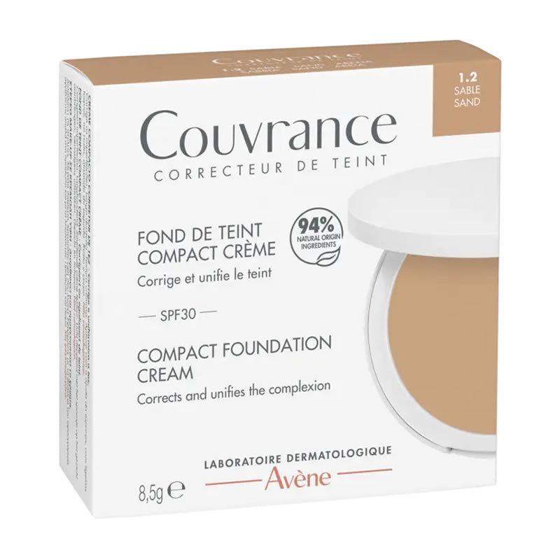 Fond de teint crème compact Couvrance 1.2 Sable