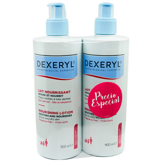 Lotion nourrissante Dexeryl Duo 2 x 500 ml