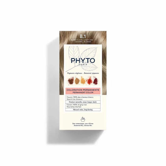 Phyto Hair Colour By Phytocolor 8.1 Light Ash Blonde 180g