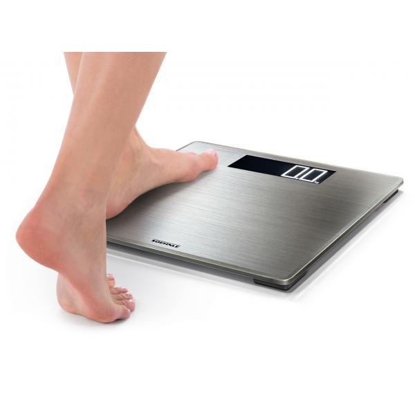 Soehnle Style Sense Safe 300 Rettangolo Acciaio inossidabile Bilancia pesapersone elettronica