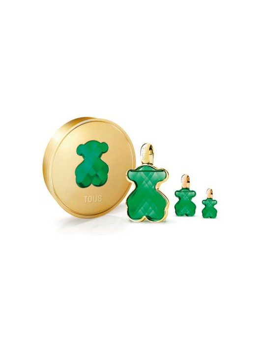 Tous Loveme The Emerald Elixir Parfum Spray 90ml Set 3 Pieces