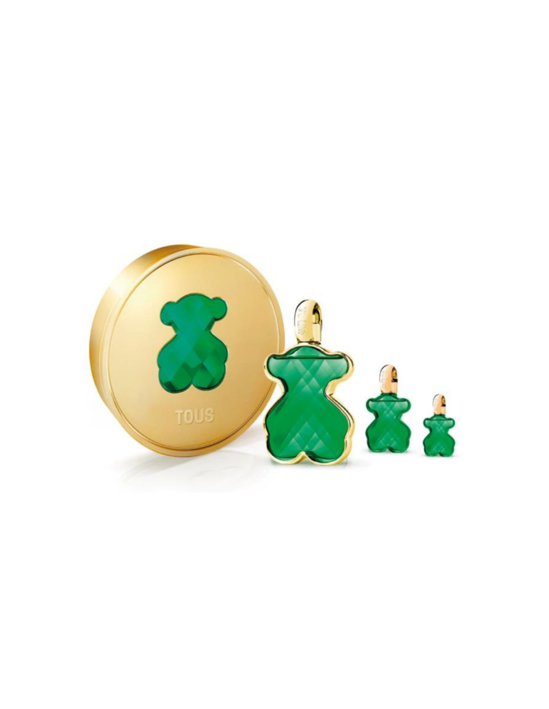 Tous Loveme The Emerald Elixir Parfum Spray 90ml Set 3 Pieces