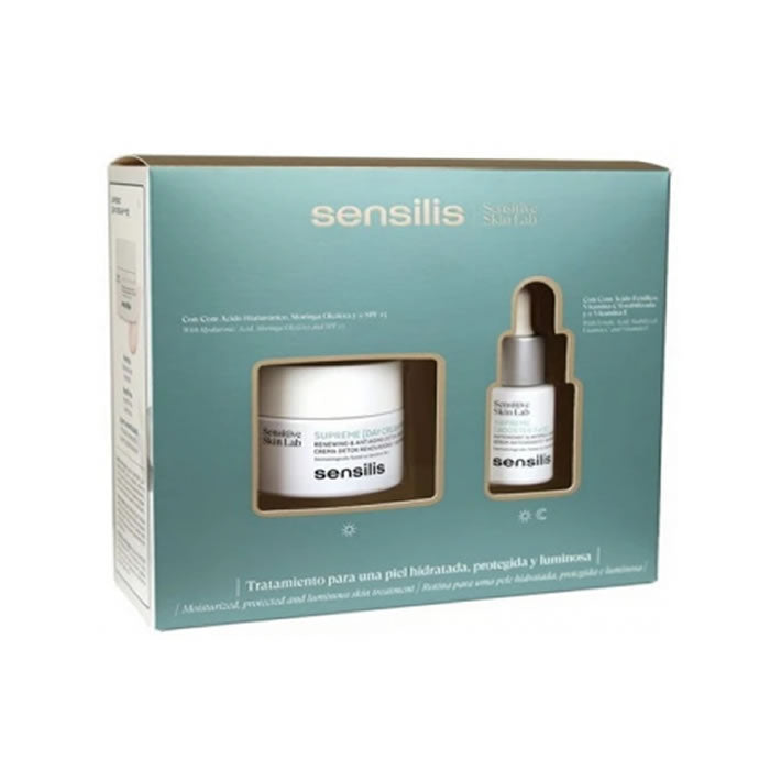 Crème de jour Sensilis Supreme SPF15 50 ml, lot de 2