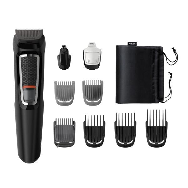 Philips MULTIGROOM Series 3000 9 accessori 9-in-1, barba e capelli