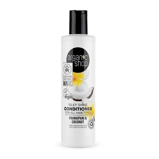 Après-shampoing tout-en-un Natura Siberica Frangipanier et Noix de coco, 280 ml, Organic Shop