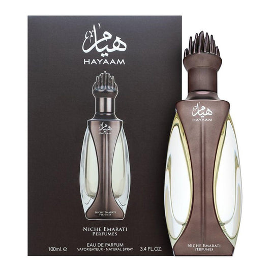 Lattafa Niche Emarati Hayaam Eau De Parfum 100ml Vaporisateur
