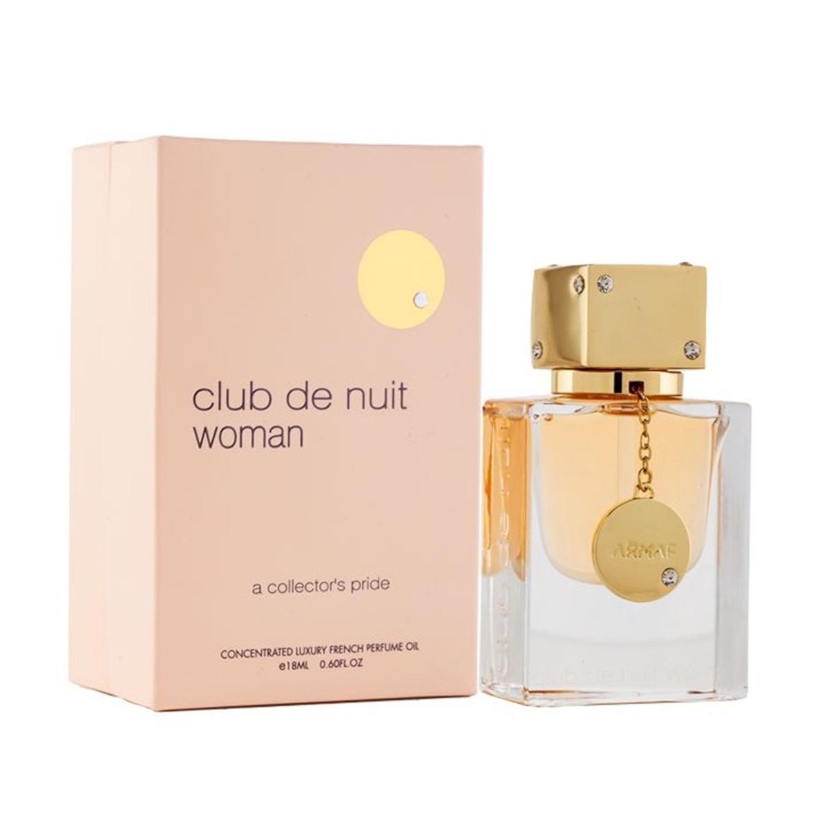 Armaf Club De Nuit Aceite Concentrated Perfume For Woman Collectors Pride 18ml