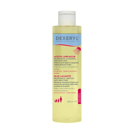 Huile nettoyante pour douche Dexeryl 200 ml