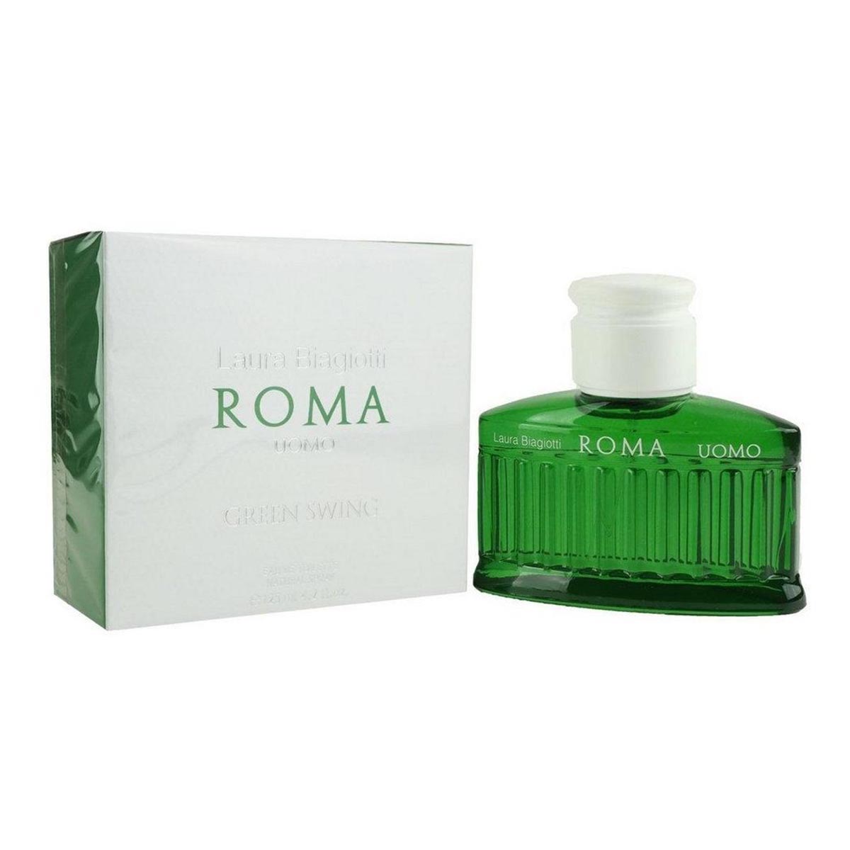 Laura Biagiotti Roma Uomo Green Swing Eau De Toilette Spray 200ml