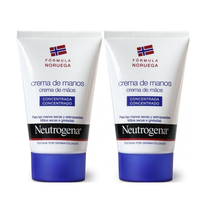 Neutrogena Double Hand Cream Concentrated 2x50ml