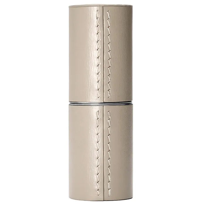 La Bouche Rouge Beige Leather Lipstick Case