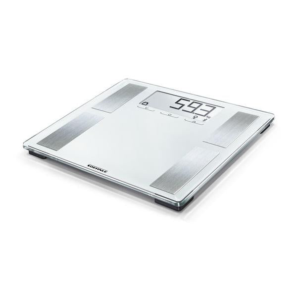 Soehnle Shape Sense Connect 100 Bilancia pesapersone elettronica Rettangolo Argento
