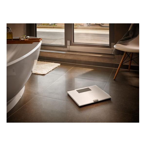 Soehnle Shape Sense Connect 200 Bilancia pesapersone elettronica Rettangolo Argento